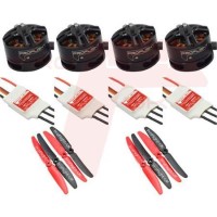 Mini Quad Power Set 1806 Motor + 12A SimonK ESC + GemFan Props