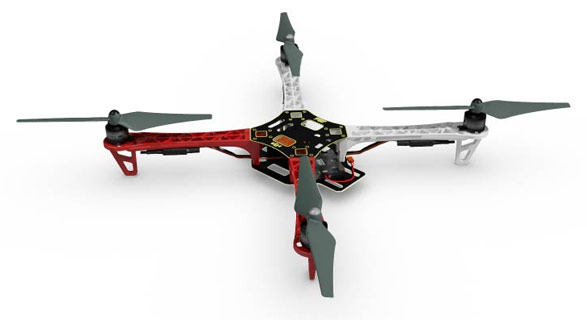 DJI F450 lightweight and strong