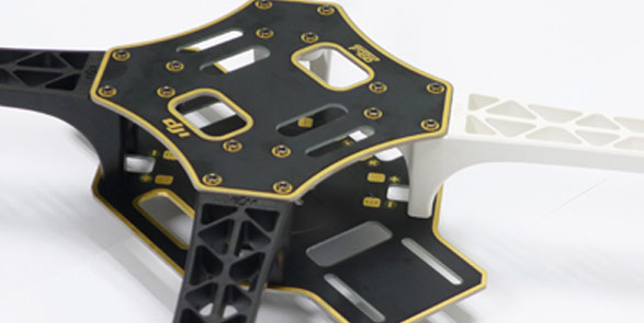 DJI F450 huge assembly space