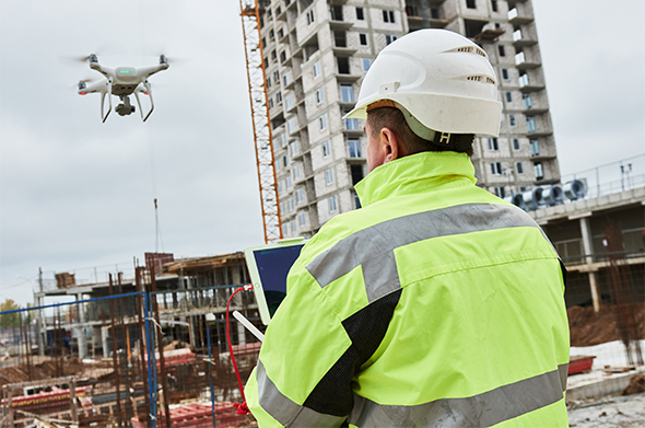 Construction drones