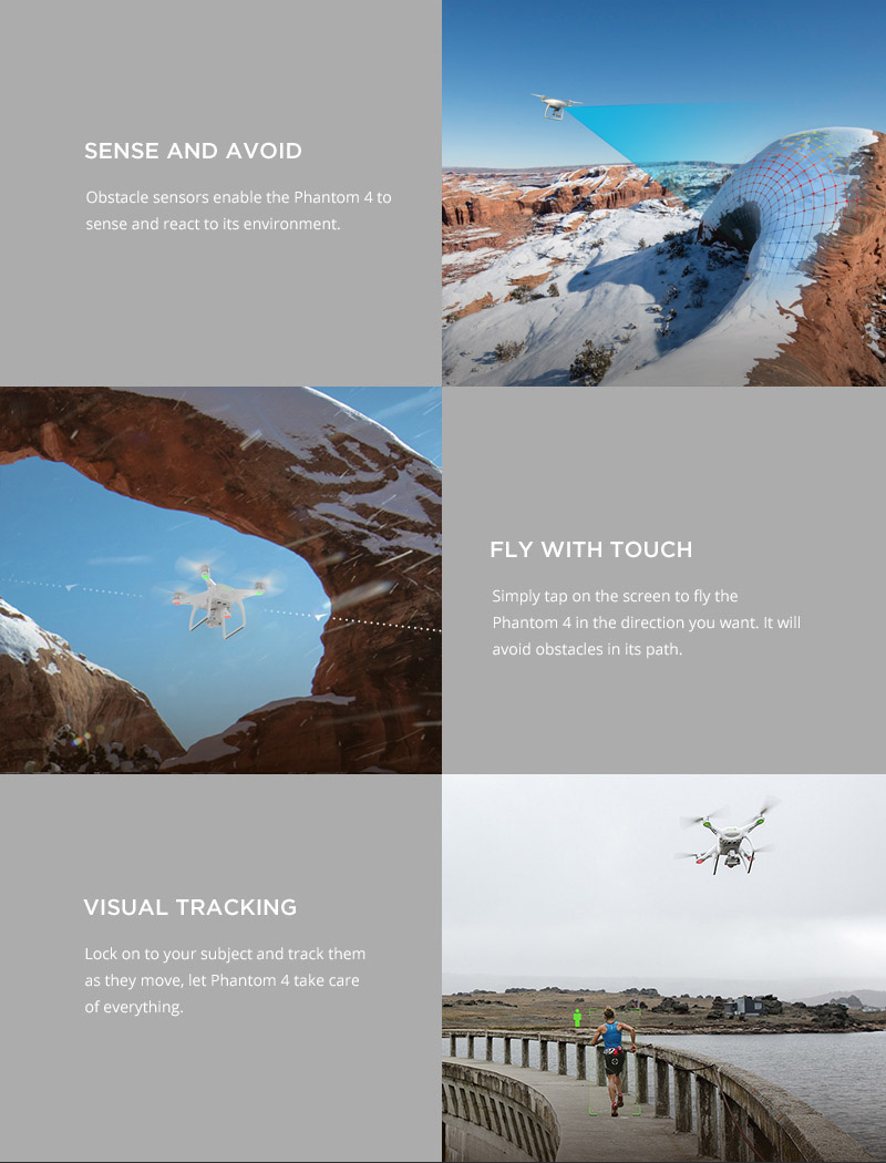 DJI Phantom 4 Features