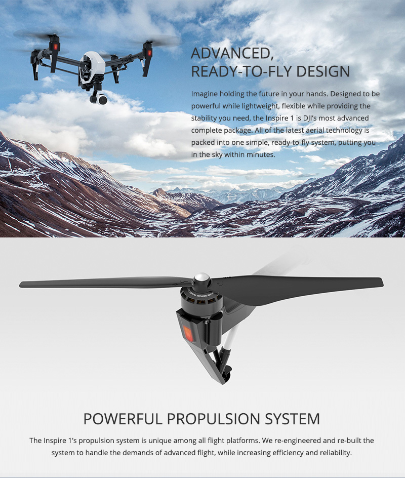 DJI Inspire 1 - Single Controller From Drones Direct
