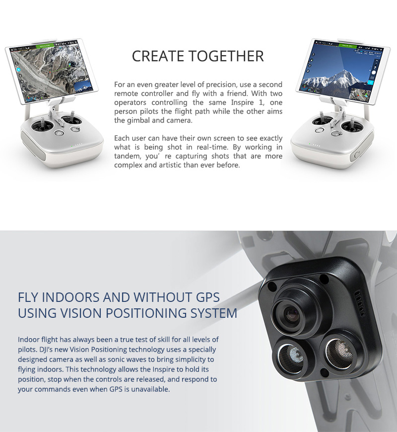 DJI Inspire 1 - Single Controller From Drones Direct