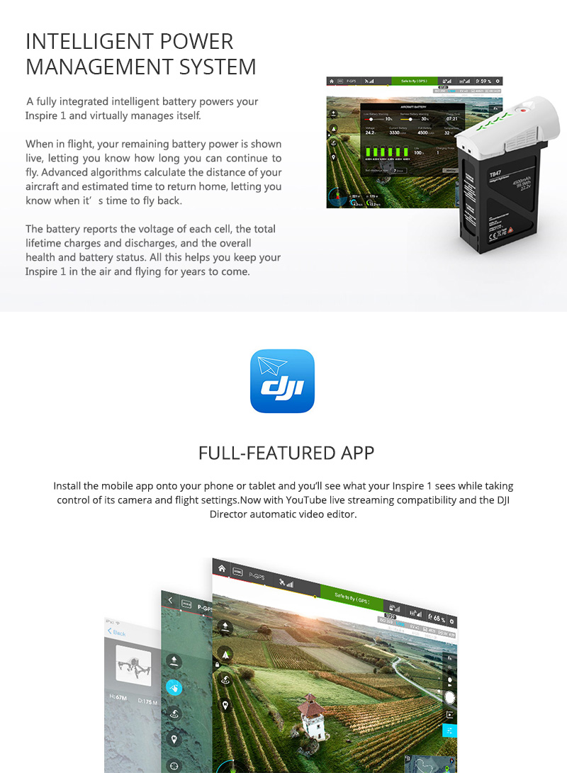 DJI Inspire 1 - Single Controller From Drones Direct