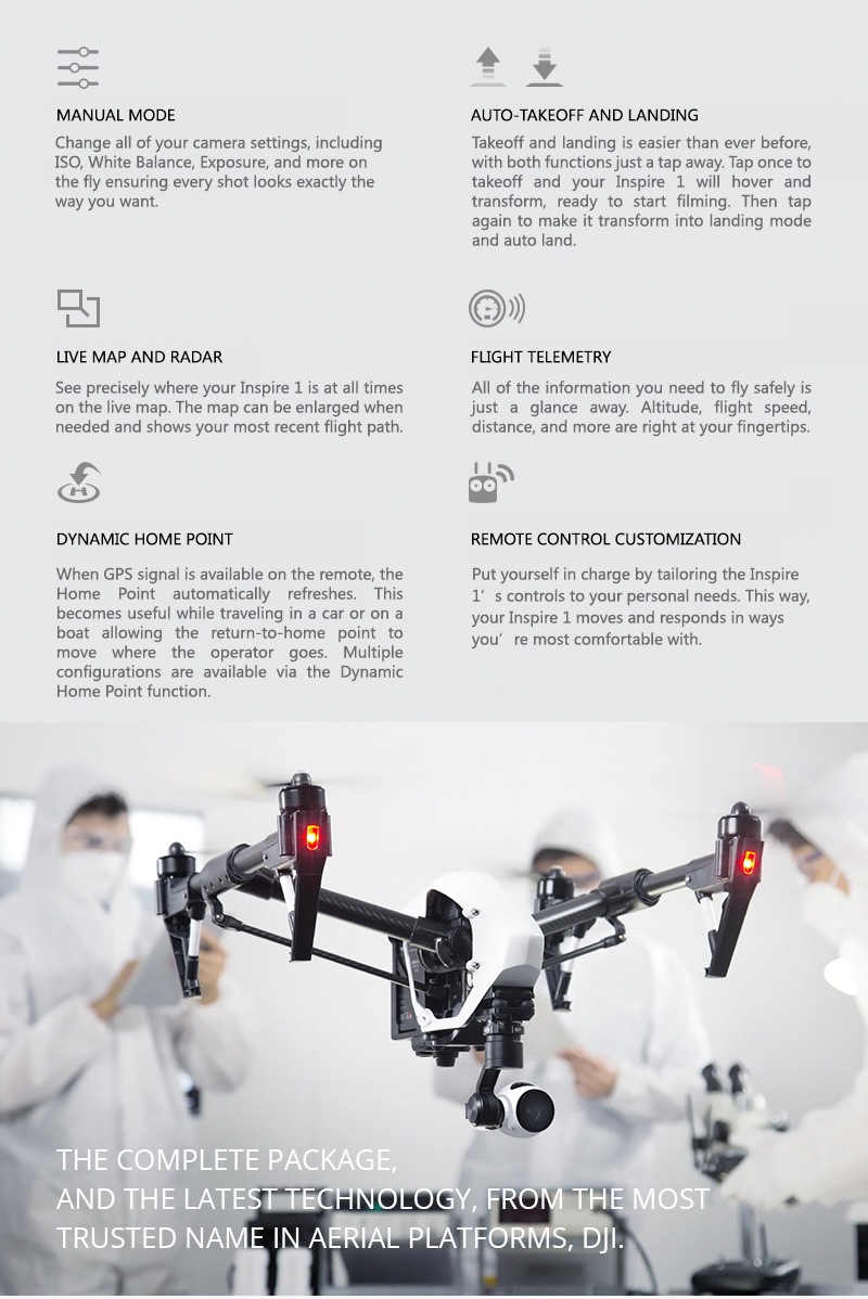 DJI Inspire 1 - Single Controller From Drones Direct
