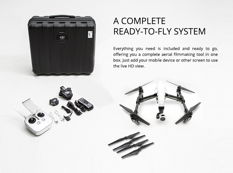 DJI Inspire 1 - Single Controller From Drones Direct