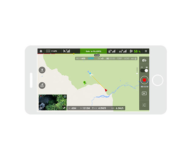 phantom 3 standard features gps