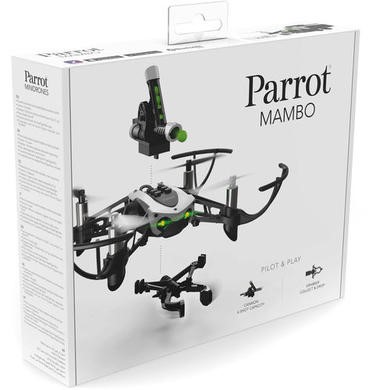 Parrot Mambo Mini Drone With Grabber & Cannon PF727001 | Drones Direct